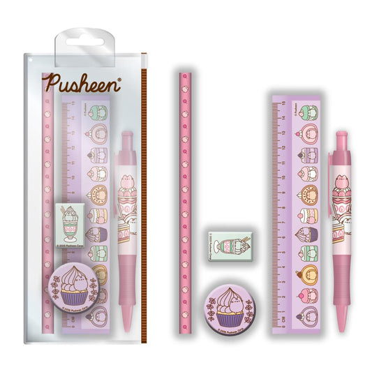 Précommande : PUSHEEN - Little Treats - Set papeterie 5pc