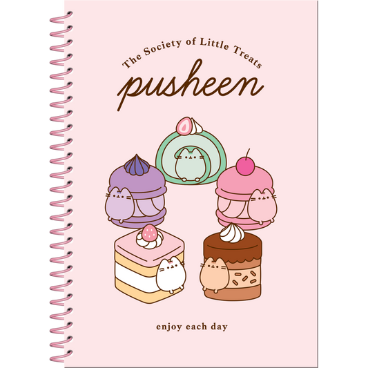 Précommande : PUSHEEN - Little Treats - Notebook A5 + Stickers