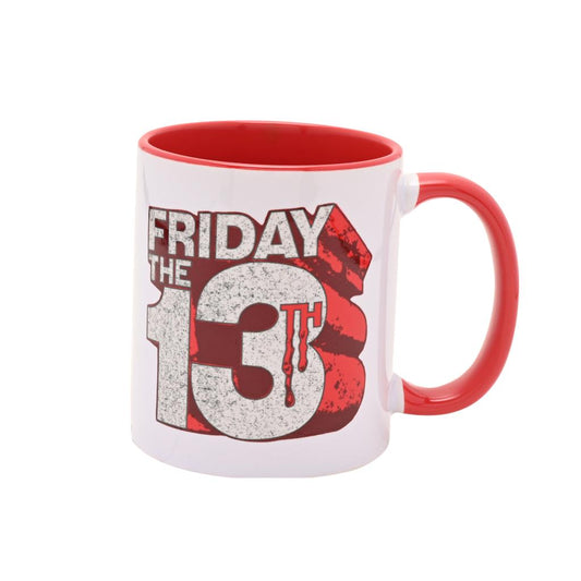 Précommande : VENDREDI 13 - Logo - Mug Interieur Coloré 325ml