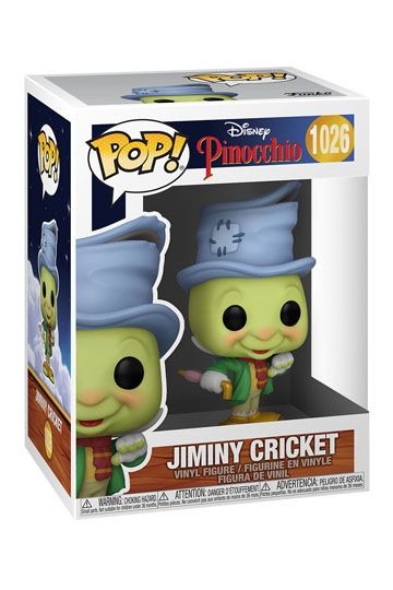 Street Jiminy 1026 Pinocchio 80th Anniversary funko POP! Disney Vinyl Figurine 9 cm