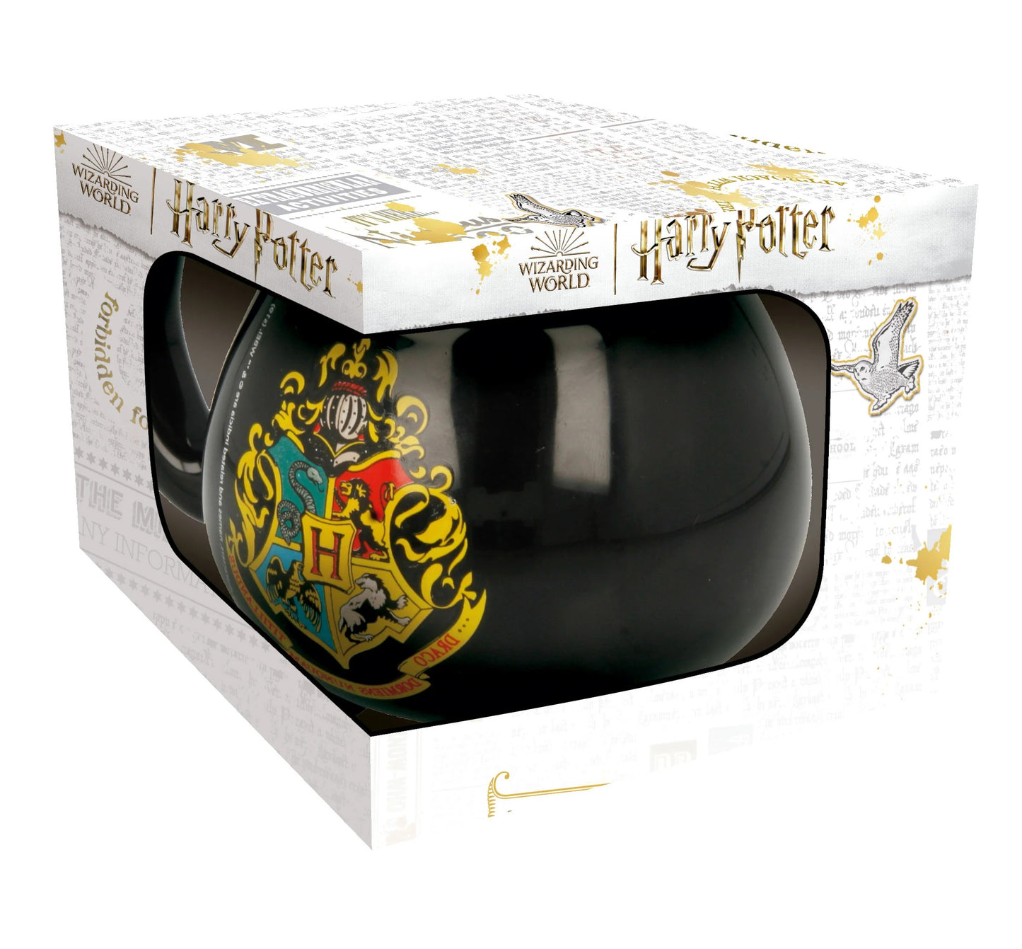 HARRY POTTER - Emblème Poudlard - Mug 3D - 330 ml