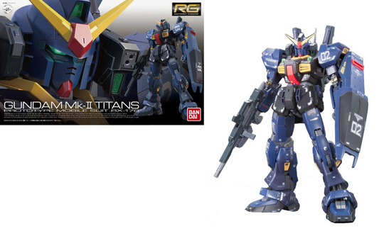 Précommande : GUNDAM - RG 1/144 RX-178 Gundam MK-II Titans - Model Kit