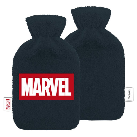 Précommande : MARVEL - Logo - Bouillotte Peluche & Brodée