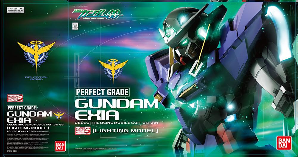 Précommande : GUNDAM - Model Kit - Perfect Grade - EXIA Lighting Model - 27cm