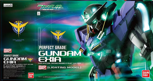 Précommande : GUNDAM - Model Kit - Perfect Grade - EXIA Lighting Model - 27cm