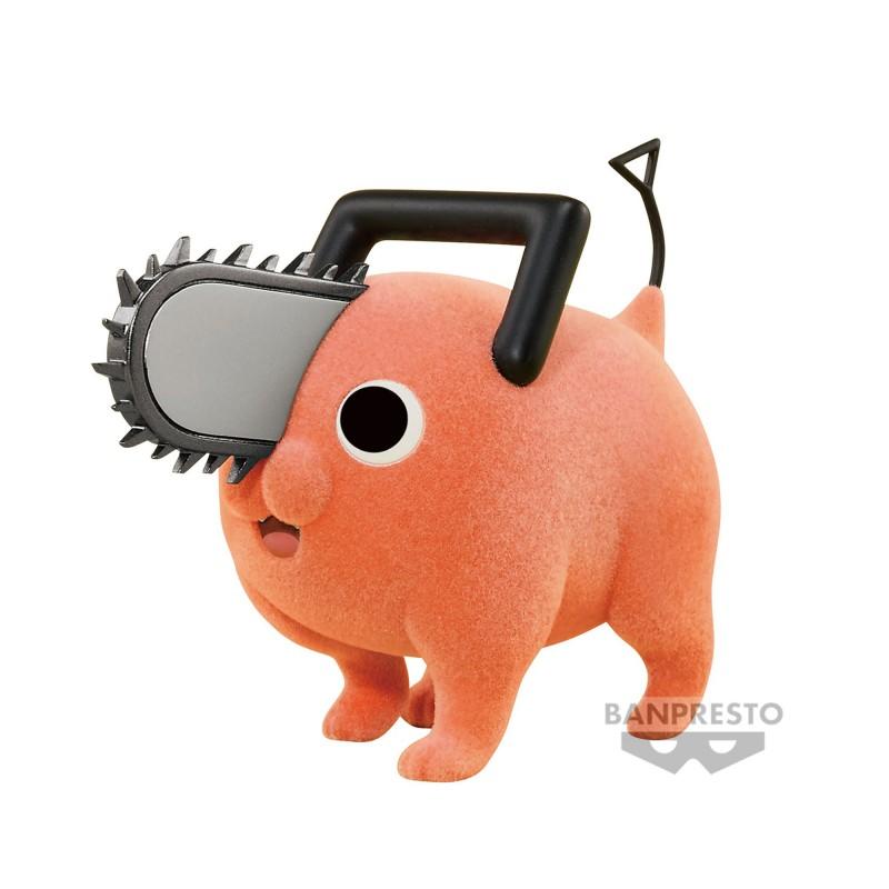 Précommande : CHAINSAW MAN - Pochita (Version A) - Figurine Fluffy Puffy 7cm