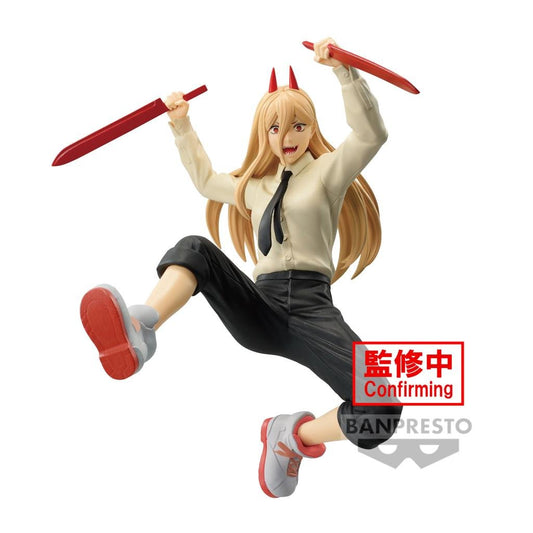 Précommande : CHAINSAW MAN - Power - Figurine Vibration Stars 12cm