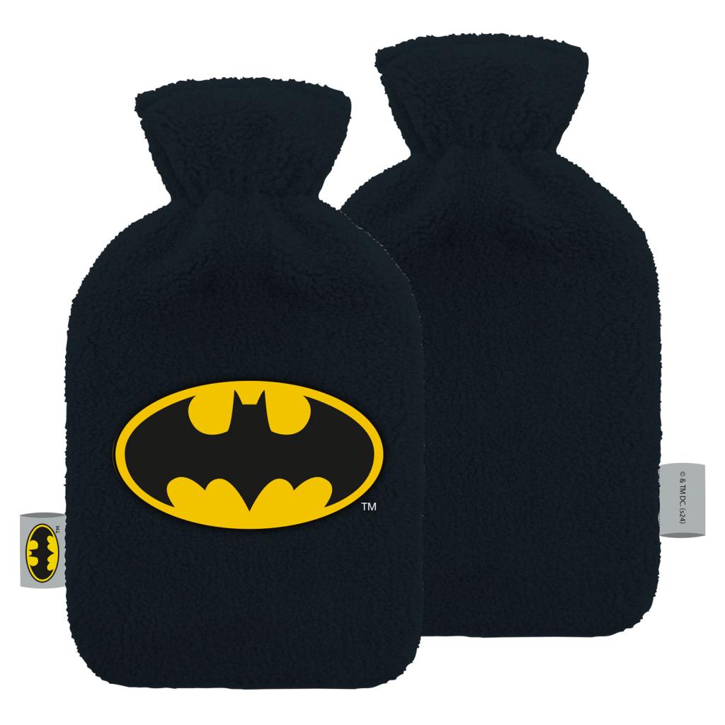 Précommande : BATMAN - Logo - Bouillotte Peluche & Brodée