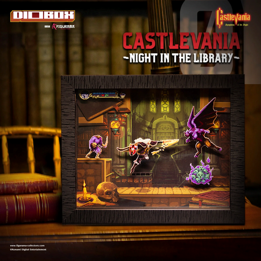 Précommande : CASTLEVANIA - Nuit dans la bibliothèque - Diobox 34cm