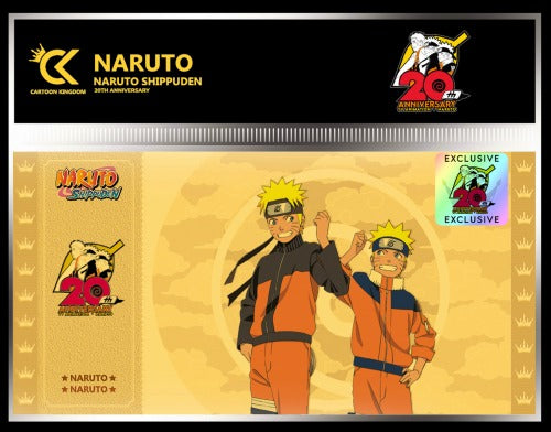 NARUTO SHIPPUDEN - Naruto - Golden Ticket 20ème Anniversaire