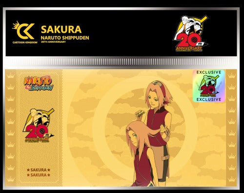 NARUTO SHIPPUDEN - Sakura - Golden Ticket 20ème Anniversaire