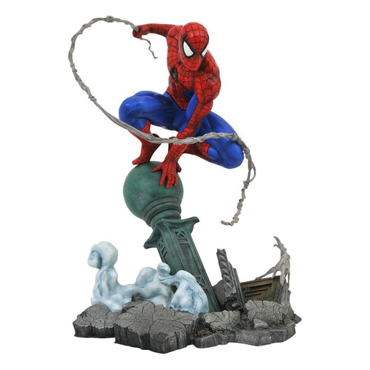Précommande : SPIDER-MAN - Spider-Man Lamppost - Statuette Marvel Comic Gallery 25cm