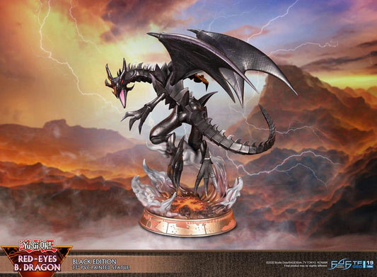 Précommande : YU-GI-OH! - Dragon noir aux yeux rouges - Statuette 33cm