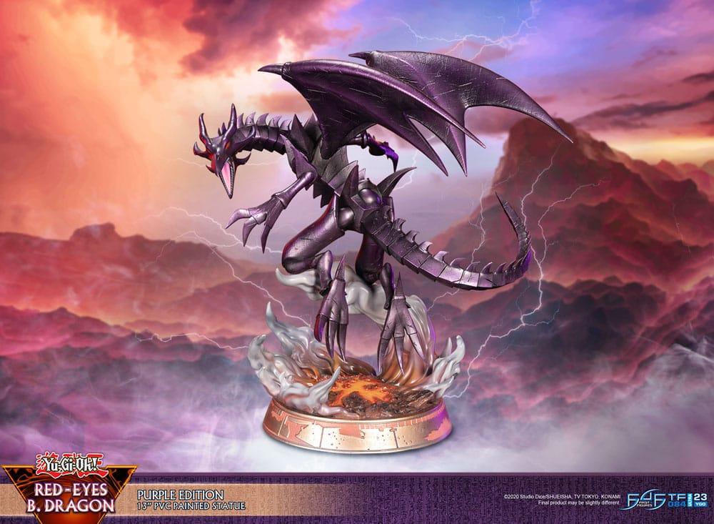 Précommande : YU-GI-OH! - Dragon mauve aux yeux rouges - Statuette 33cm