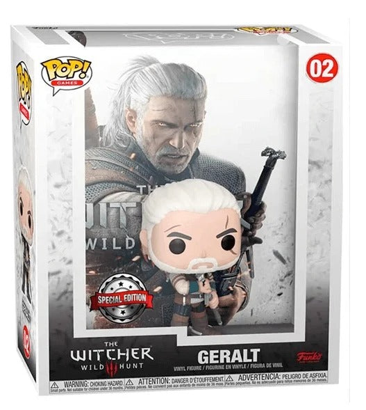 THE WITCHER 3 - POP Game Cover N° 02 - Geralt SPECIAL EDITION