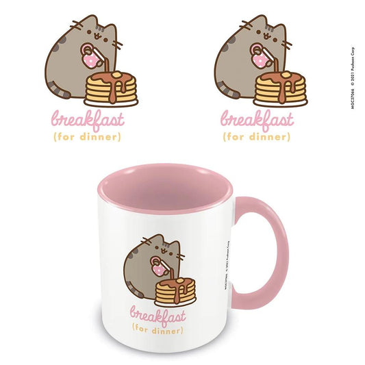 Précommande : PUSHEEN - Breakfast - Mug intérieur coloré 315ml