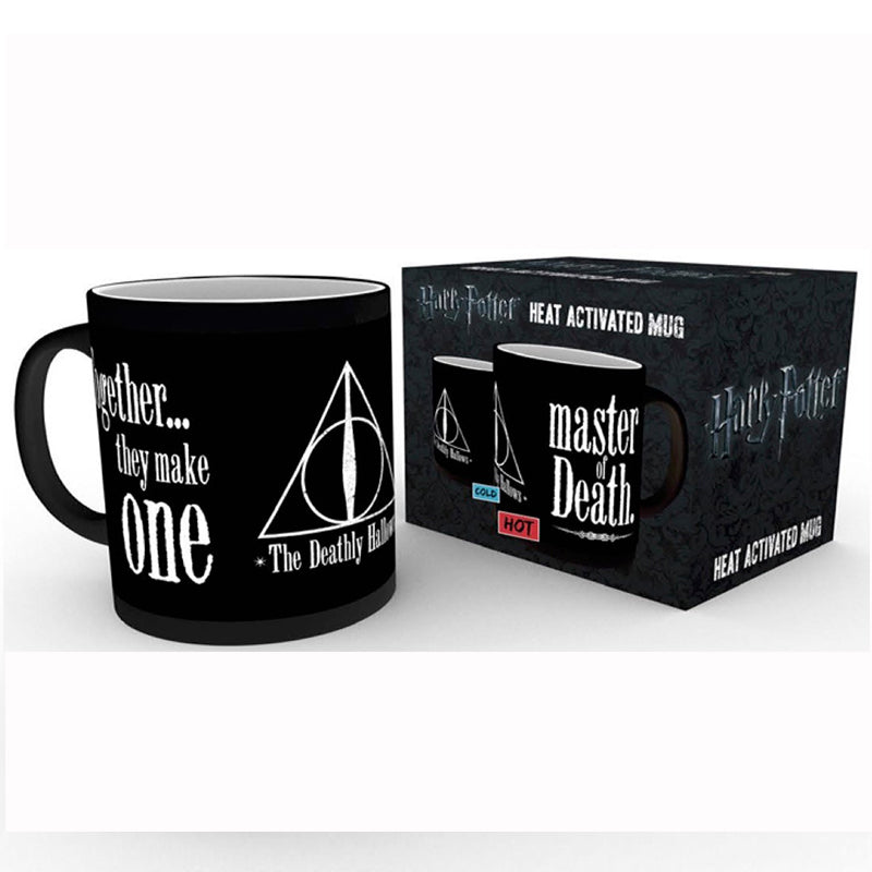 mug thermoréactif reliques de la mort harry potter 300ml