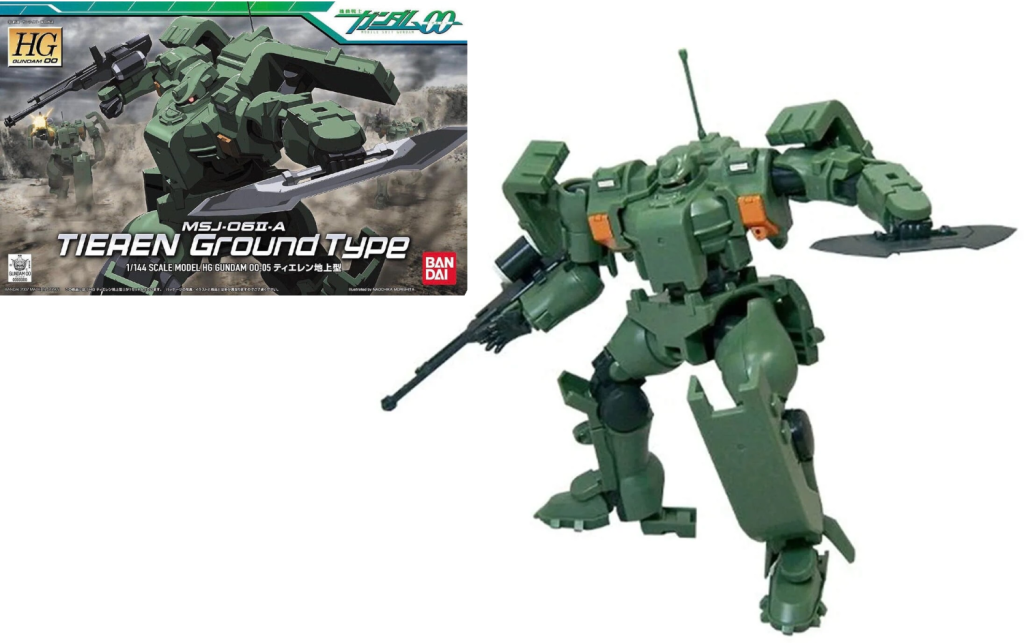 Précommande : GUNDAM - HG 1/144 Gundam 00 MSJ-06II-A Tieren Ground Type - Model Kit