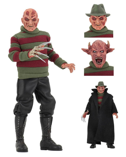 Précommande : LA REVANCHE DE FREDDY - Retro Freddy Krueger - Figurine NECA - 20cm