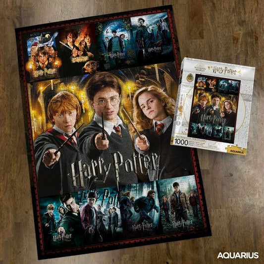 Puzzle 1000 pièces affiches des films harry potter