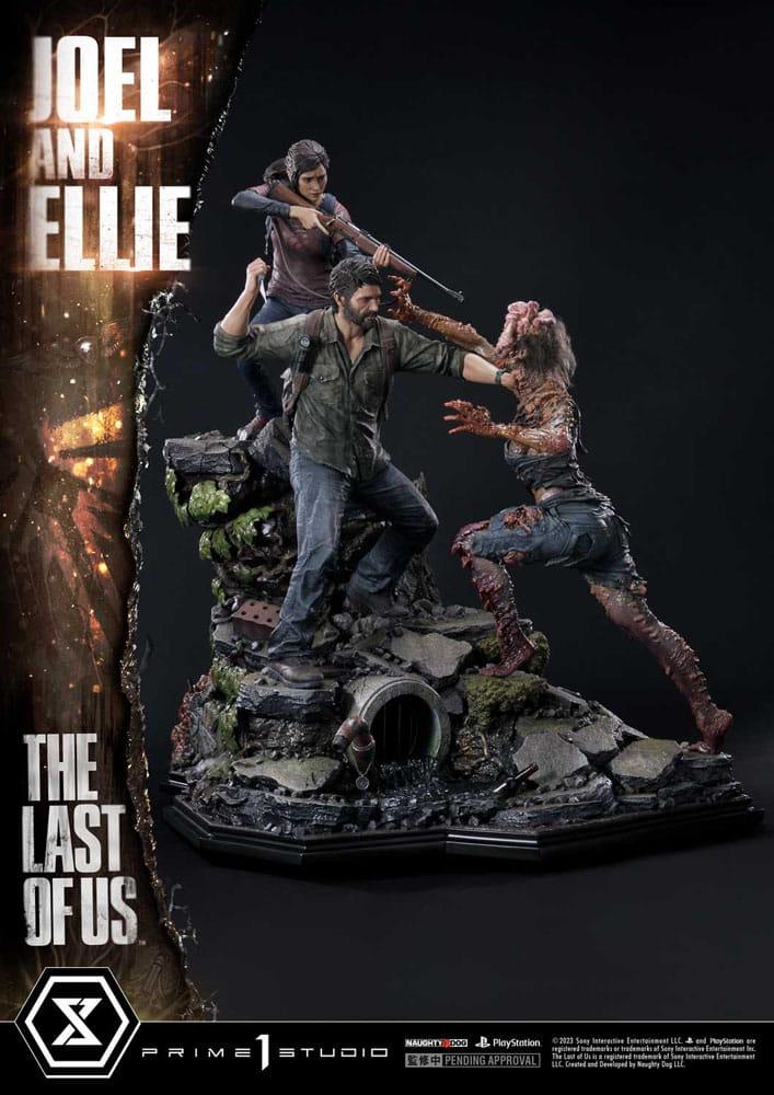 Précommande : THE LAST OF US - Joel & Ellie - Statuette Premium Masterline 73cm