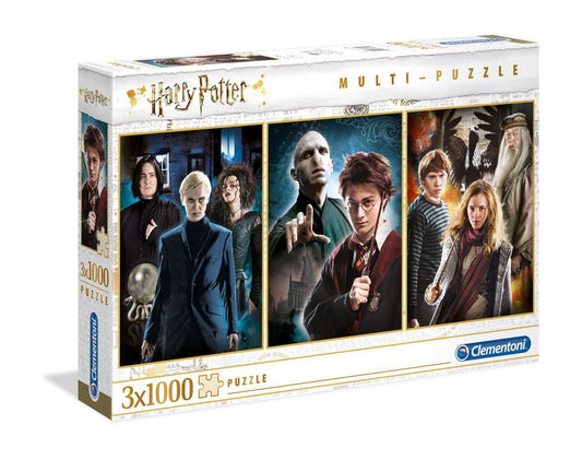 Puzzle 3 x 1000 pièces harry potter