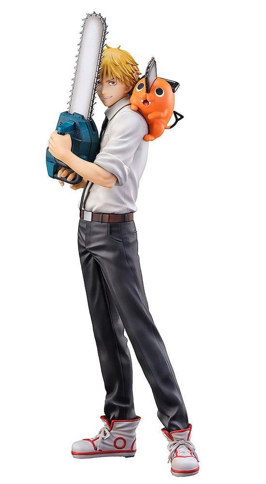 Précommande : CHAINSAW MAN - Denji & Pochita - Statuette S-Fire 24cm