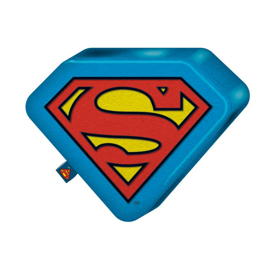 Précommande : SUPERMAN - Logo - Coussin 3D Velboa - 40cm