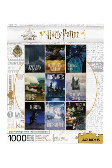 Puzzle 1000 pièces affiche films harry potter